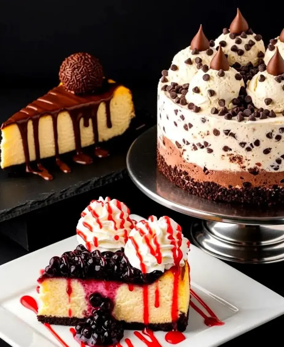 Chocolate Studded Ice Cream Cake