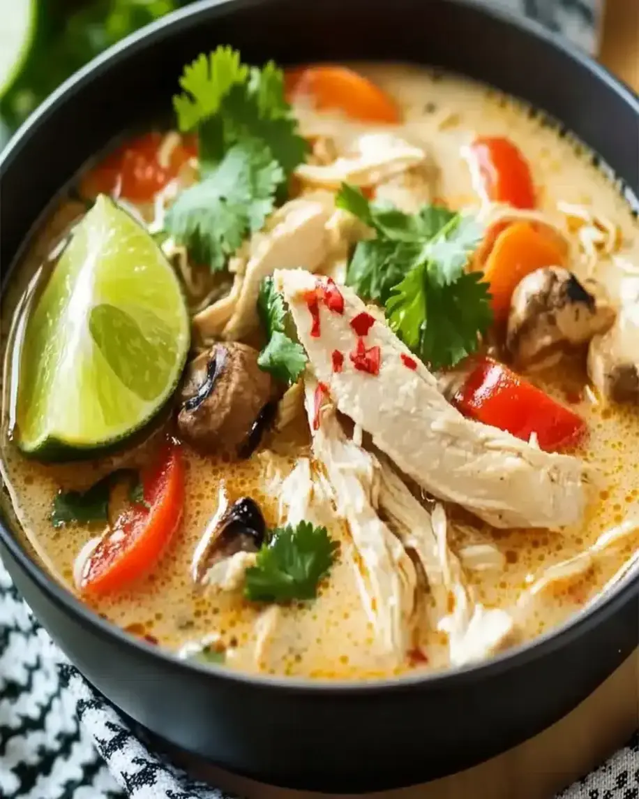 Thai Chicken Soup Recipe Easy Flavorful Comfort in a Bowl