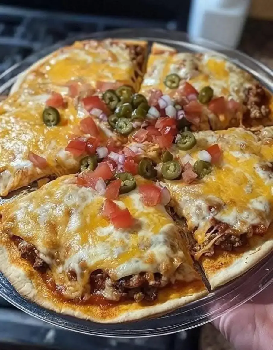 Homemade Mexican Pizza