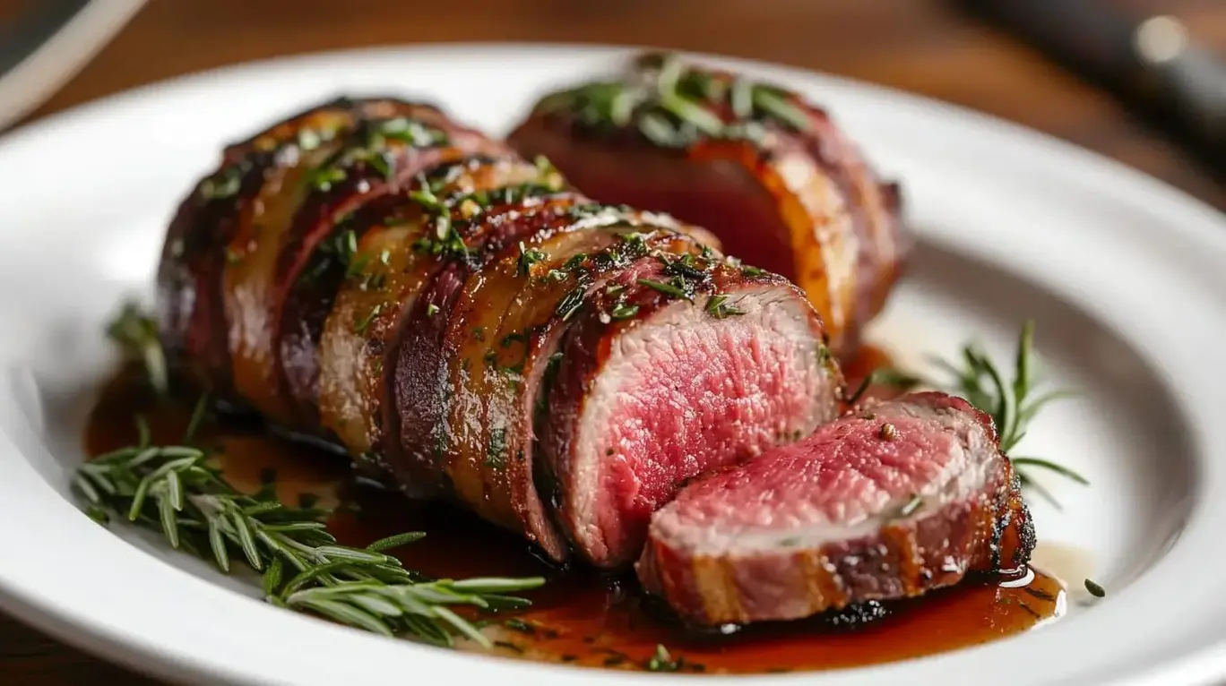 Bacon Wrapped Deer Tenderloin for the Ultimate Feast