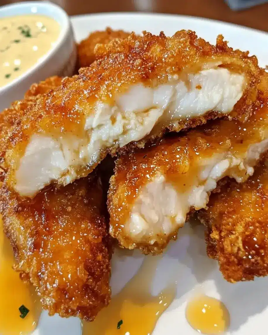 Air Fryer Honey Butter Garlic Chicken Tenders