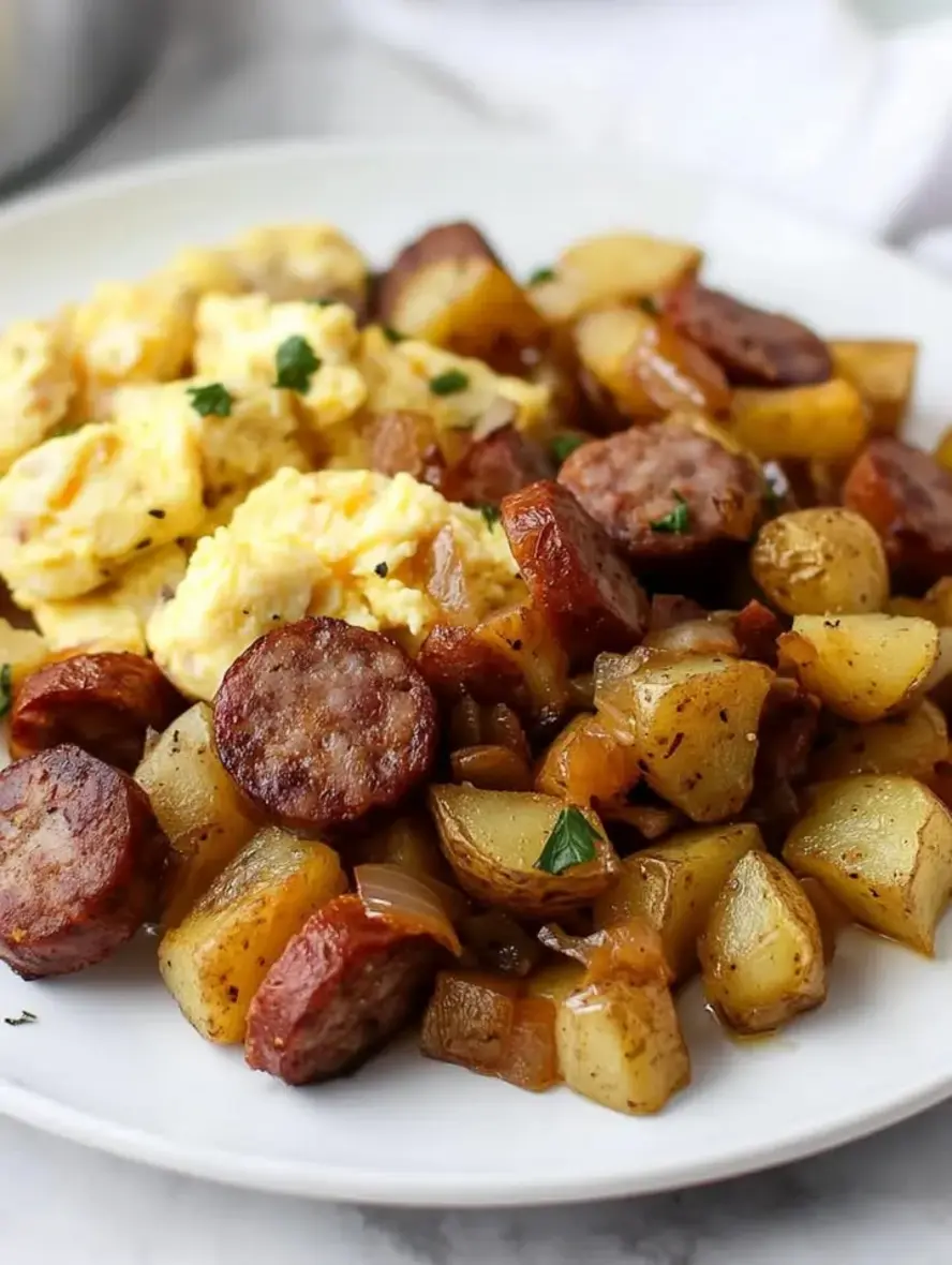 Sausage Egg Potato Breakfast Skillet