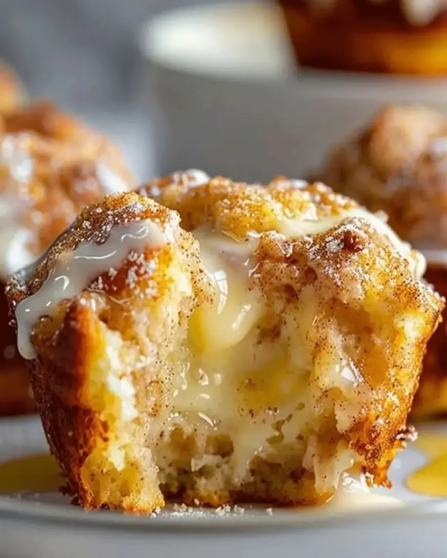 Gooey Cinnamon Cream Cheese Muffins Recipe