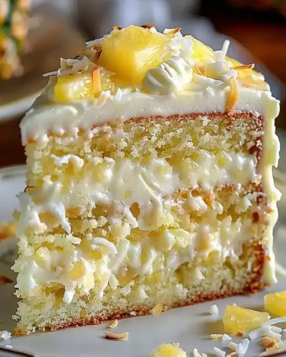 Easy Pineapple Coconut Dream Cake Recipe