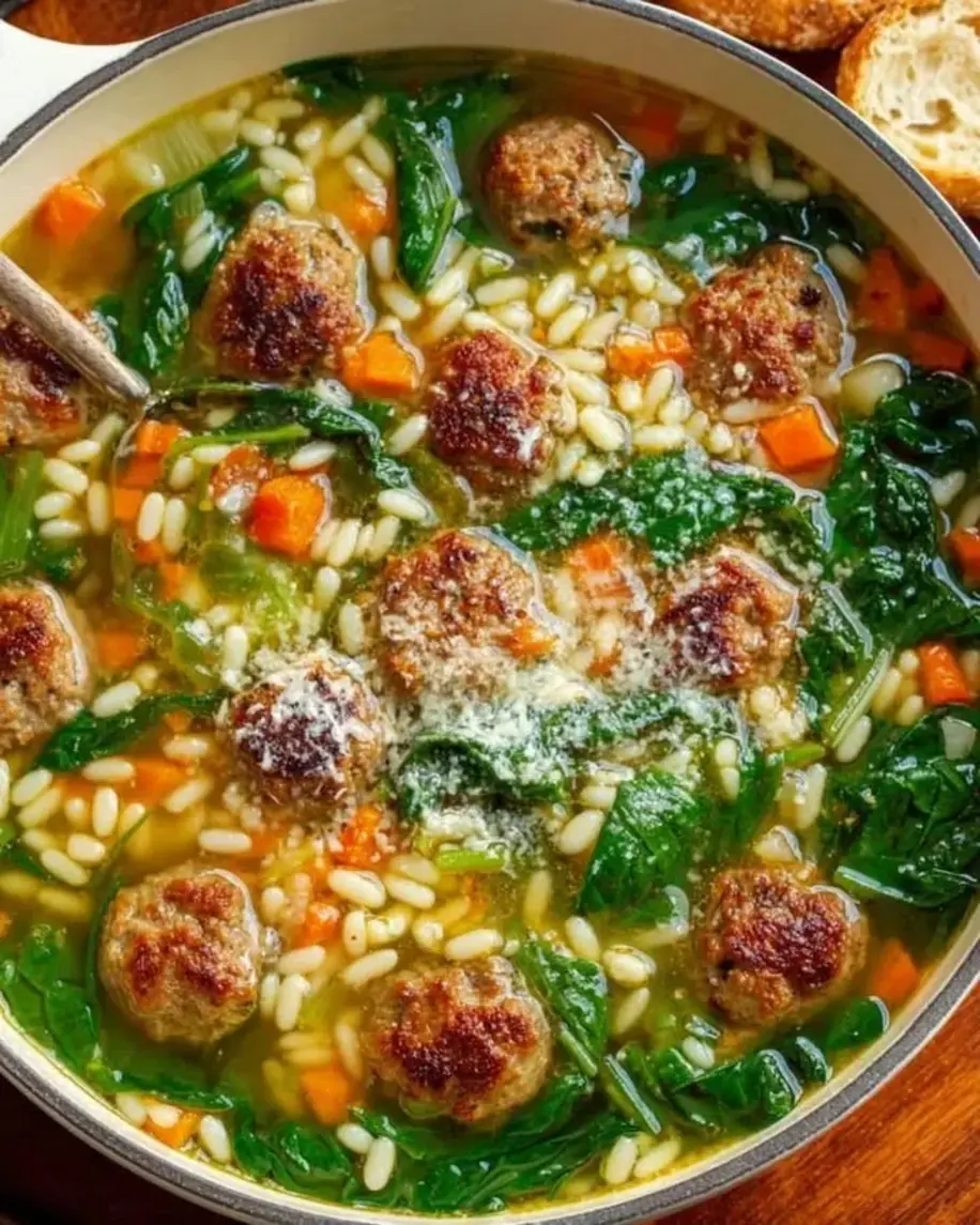 Homemade Italian Wedding Soup