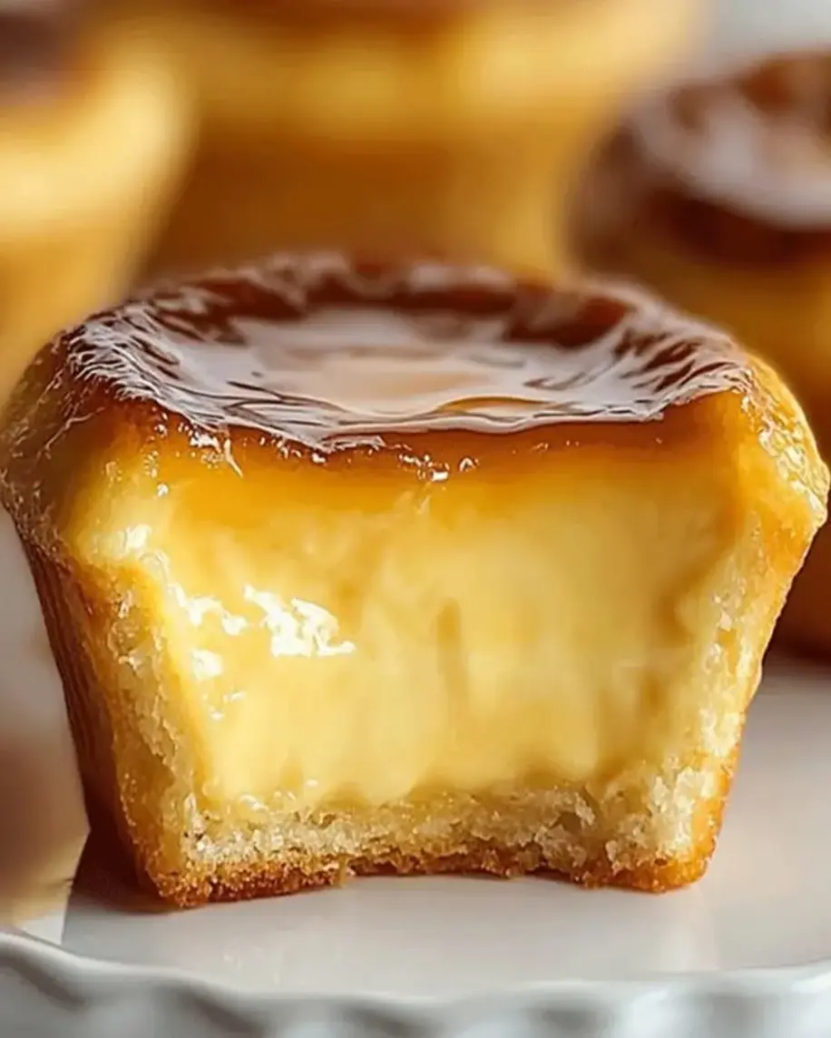 Caramel Flan Muffins Creamy Dessert Recipe Youll Love