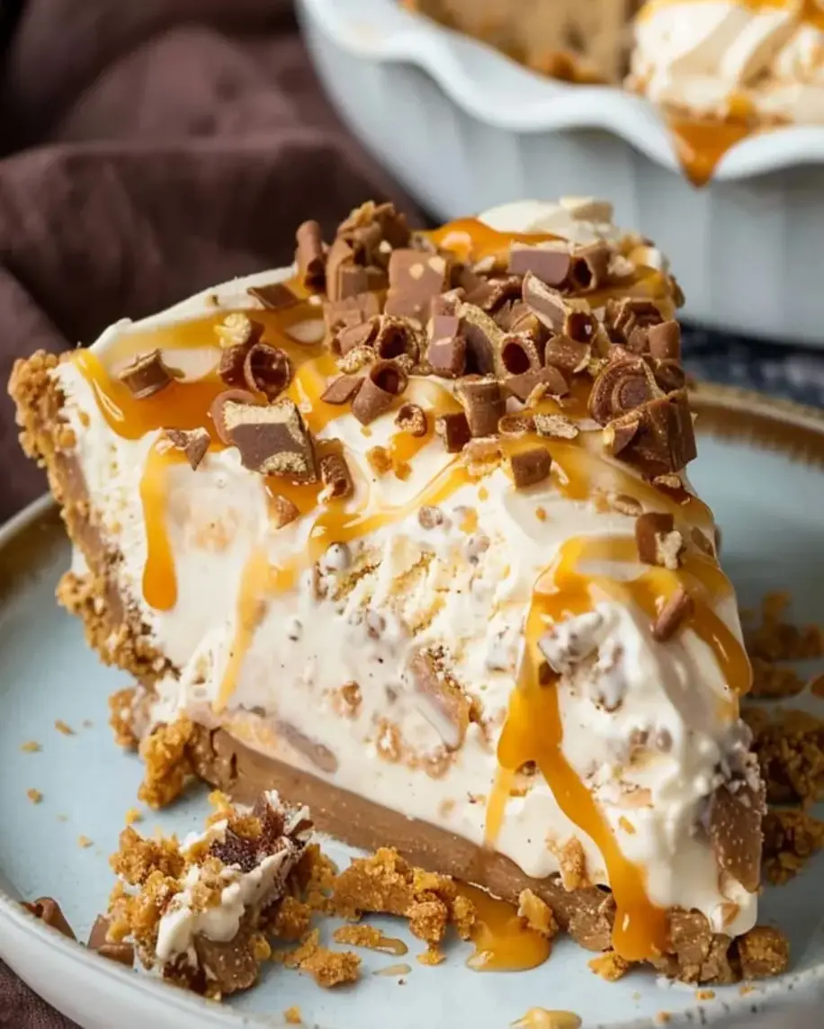 Caramel Toffee Crunch Cheesecake