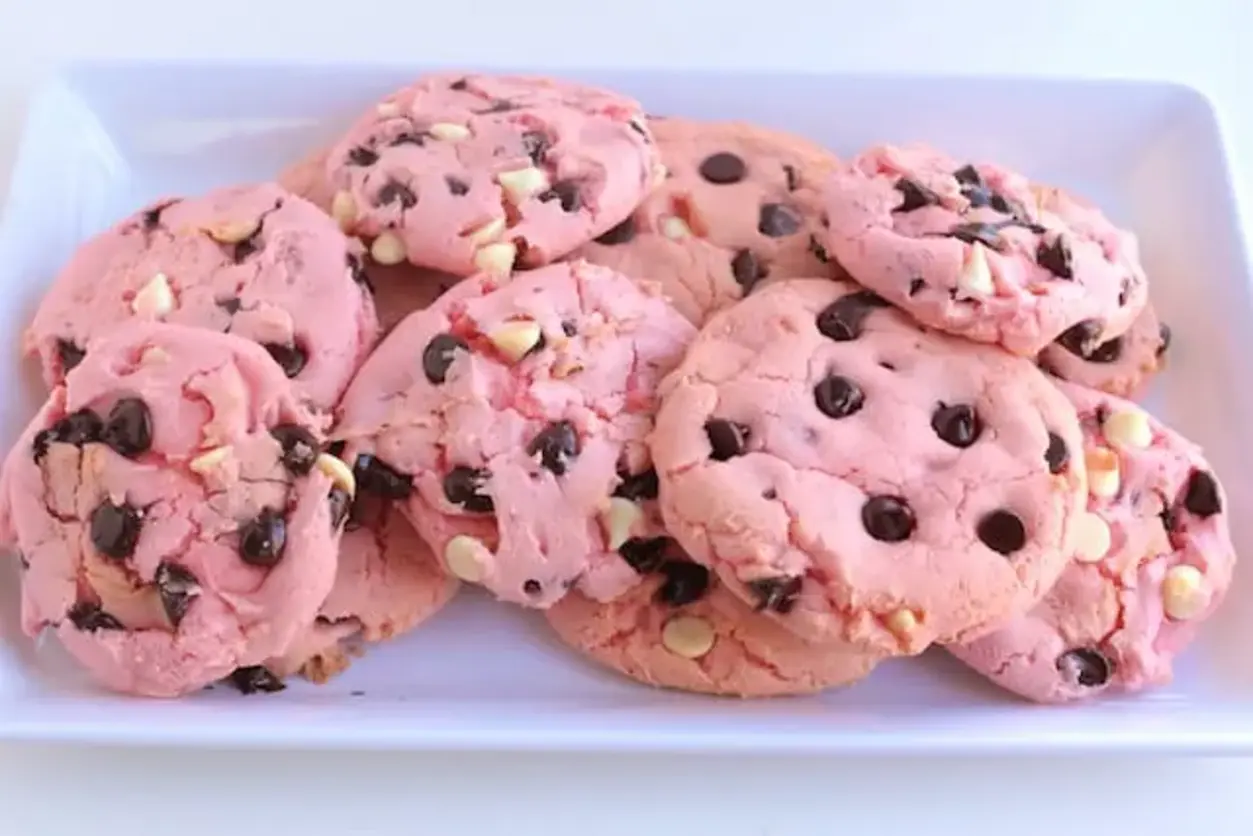 Valentine Strawberry Cookies Recipe