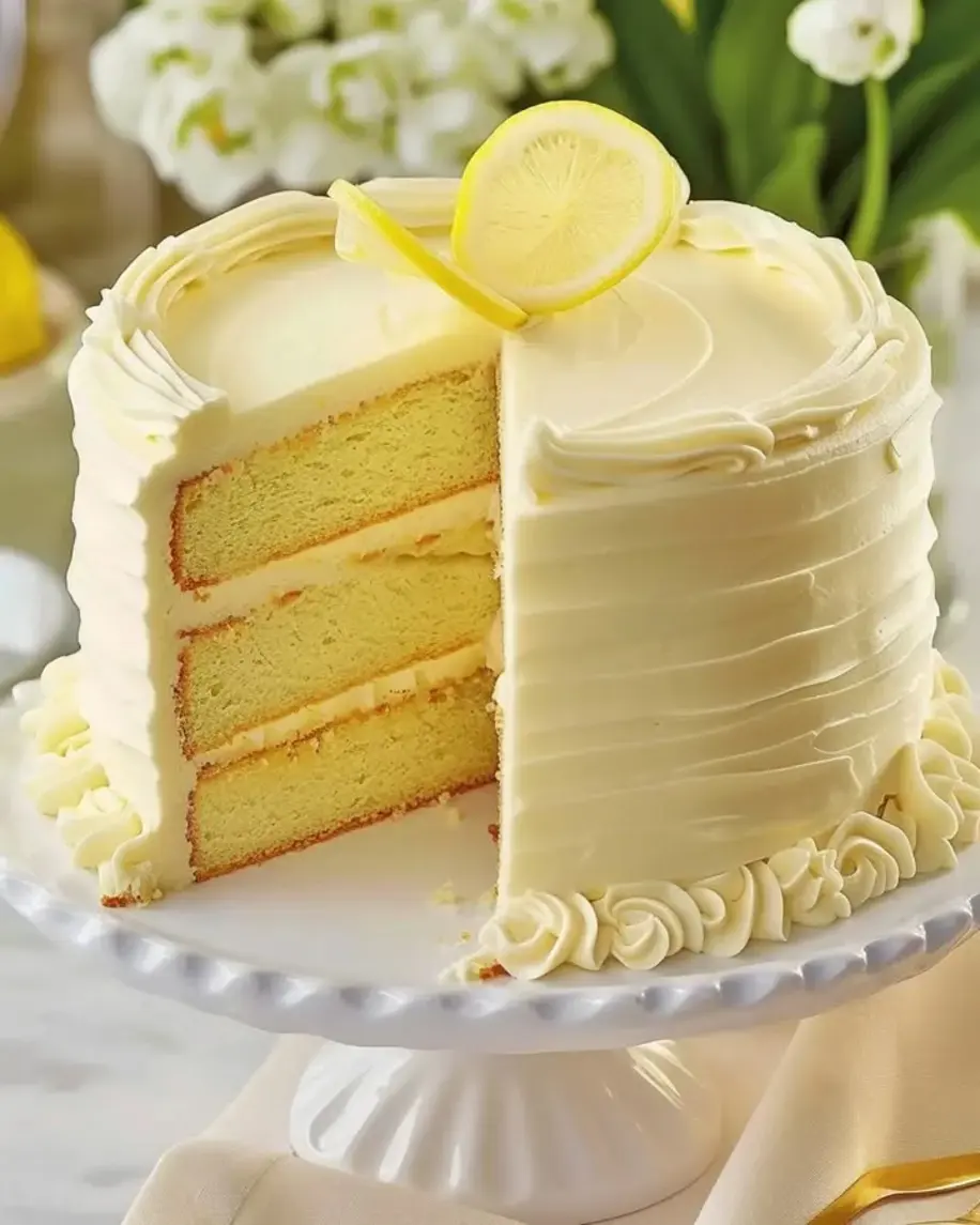 Lemon Velvet Cake