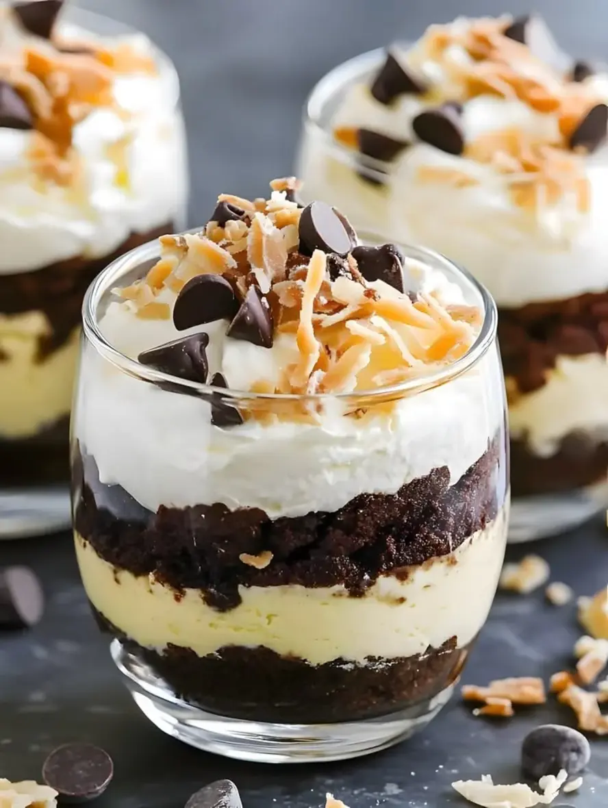 Brownie Cheesecake Parfait