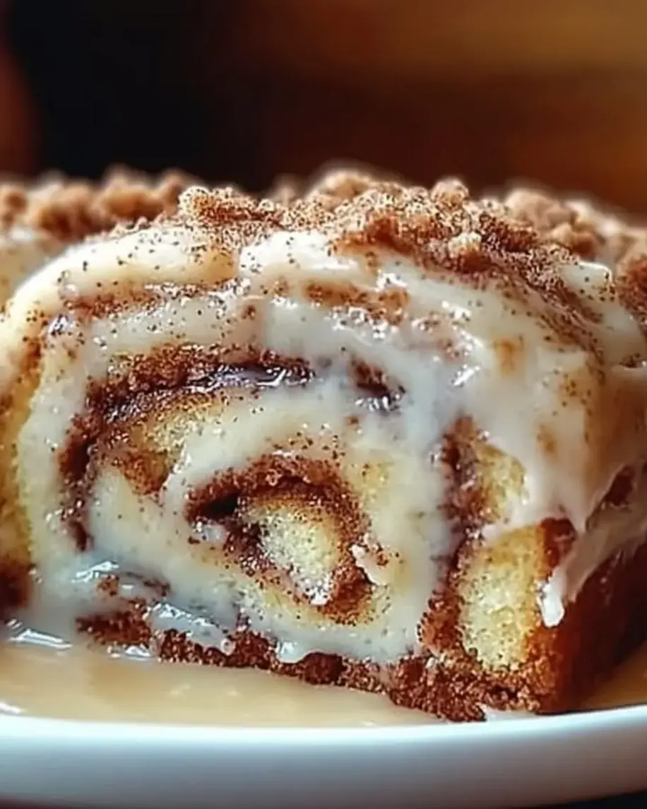 Cinnamon Roll Cake