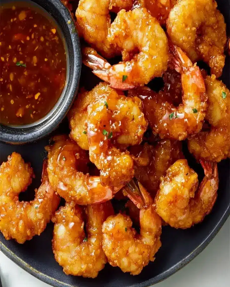 Hot Honey Fried Shrimp The Perfect Sweet Spicy Bite