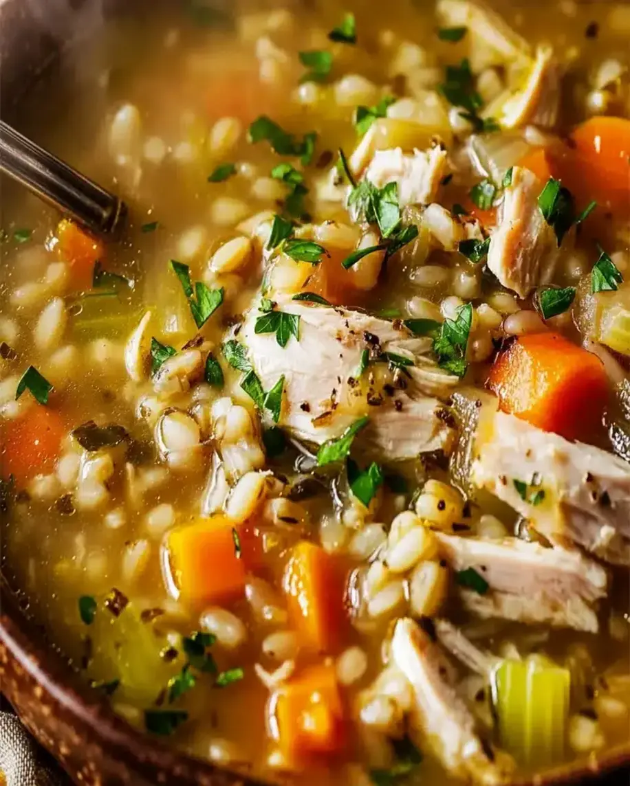 Cozy Chicken Barley Soup Your Next Favorite Comfort Food