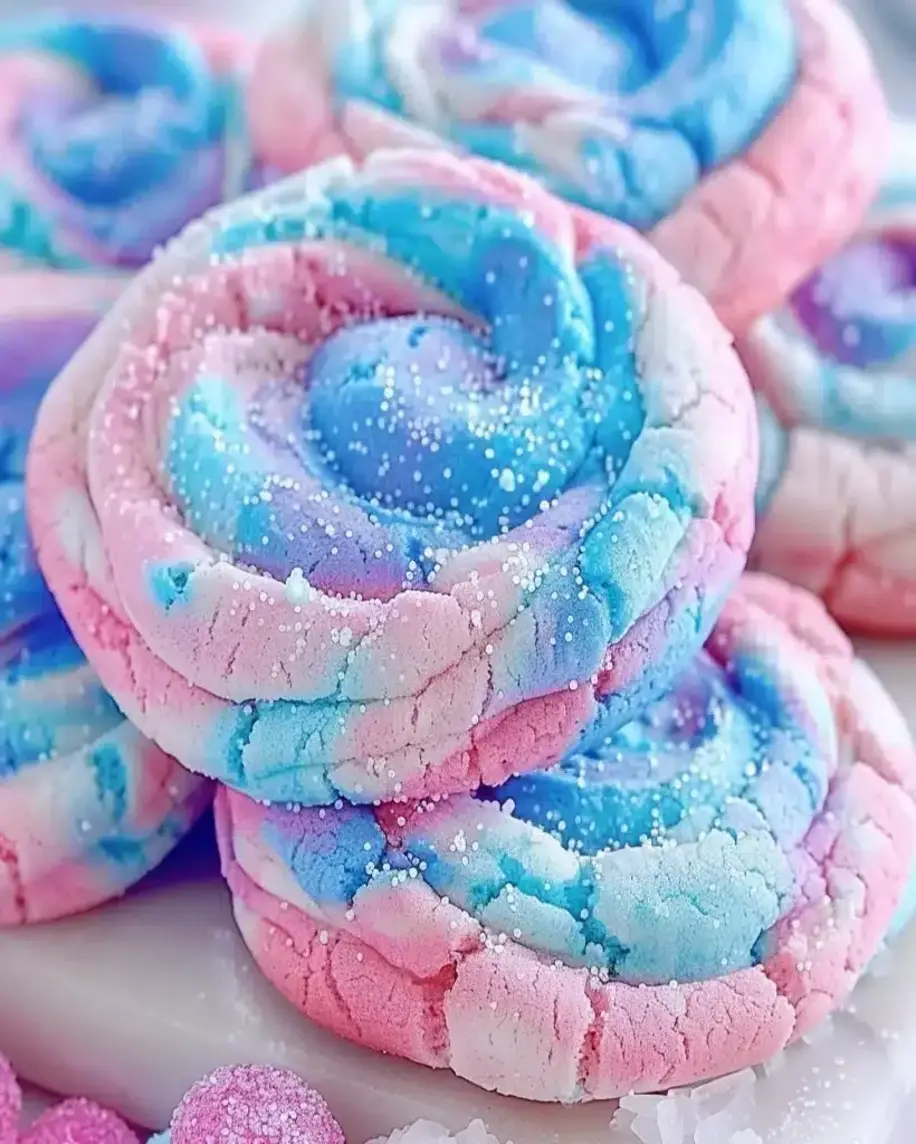 Cotton Candy Cookies Recipe Fun Colorful Irresistible
