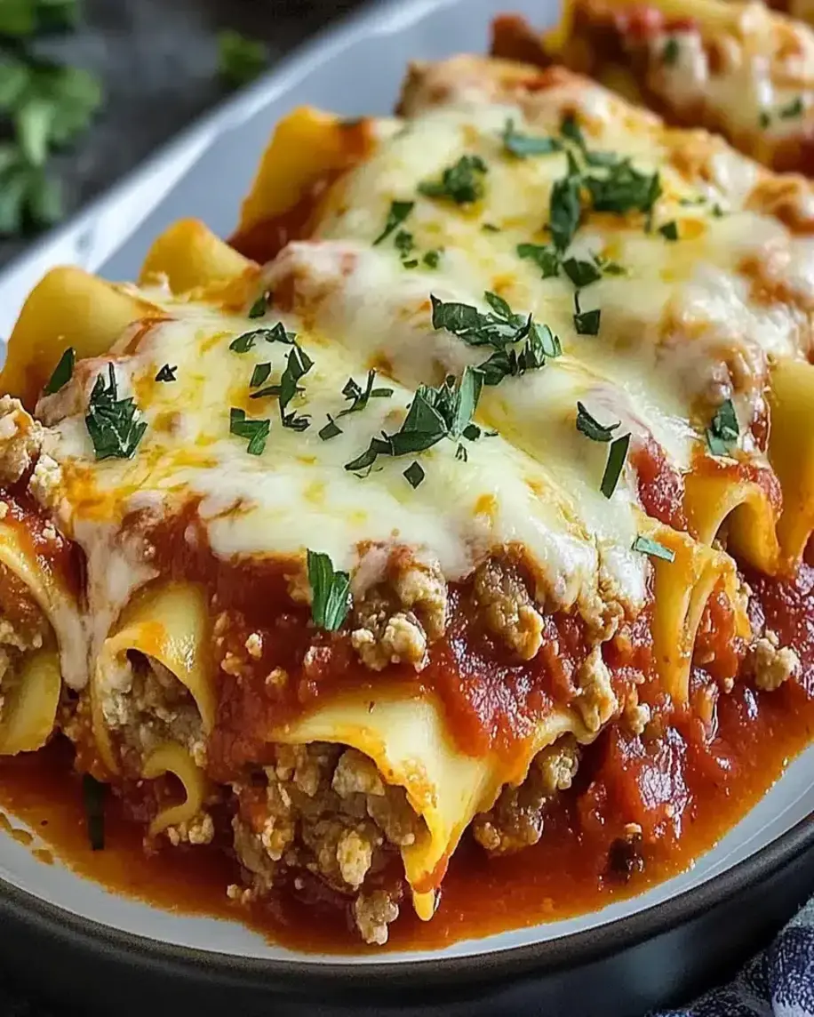 Three Cheese Sausage Lasagna Roll Ups Easy Tasty Comfort Food