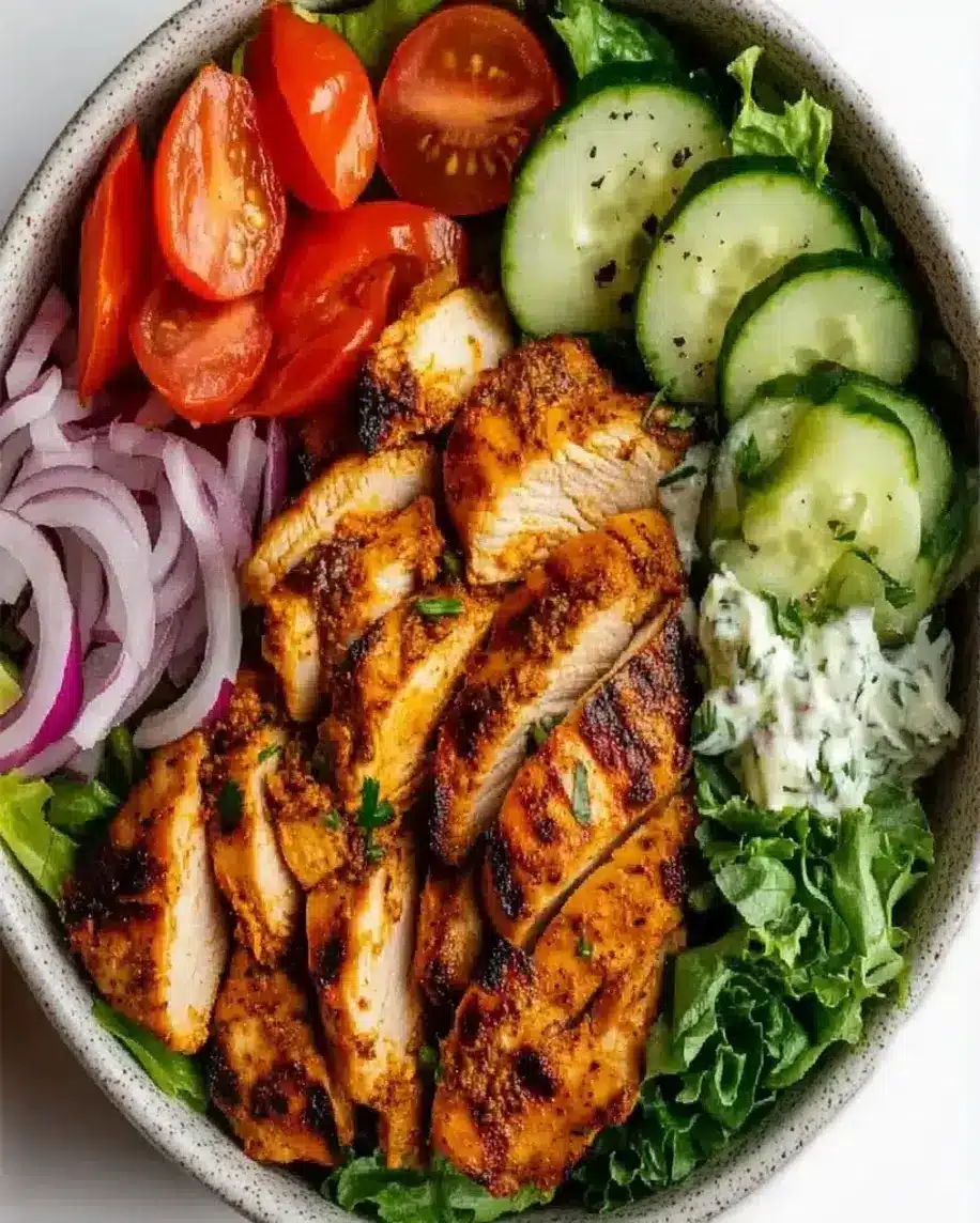 Chicken Shawarma Bowl Easy Flavor Packed Perfection