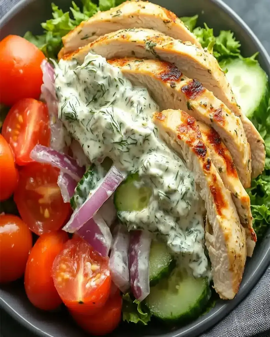Tzatziki Chicken Salad Recipe Fresh Healthy Easy