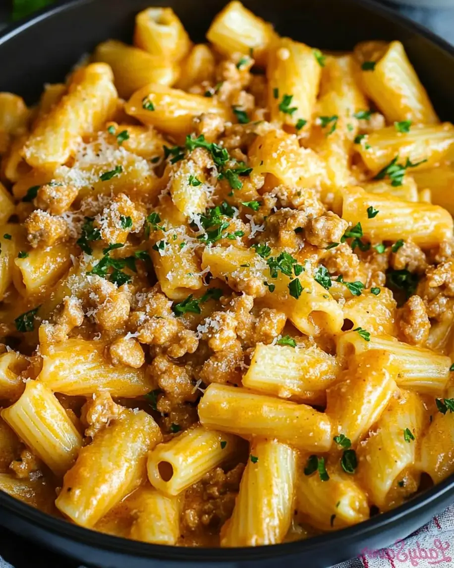 Cheesy Ground Turkey Pasta A Comforting Flavor Packed Meal