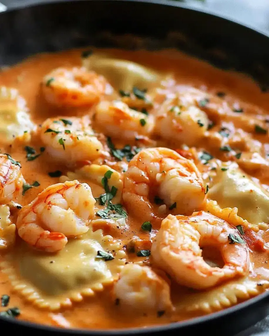Shrimp Lobster Ravioli Creamy Dreamy Delicious